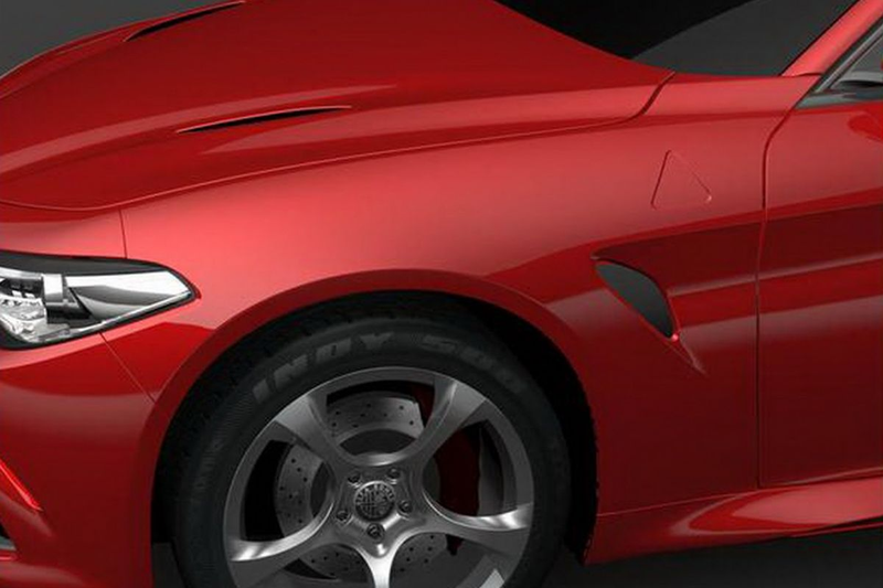 Illustration for article titled More Alfa Romeo Giulia picture leaks